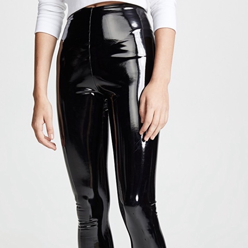 𝅺Commando PVC Black Leggings size small - Picture 2 of 4